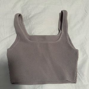 ARITZIA BABATON sculpt knit tank
